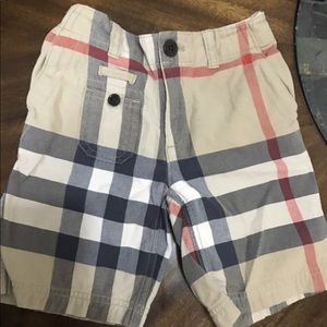 Original Burberry short for kids size 6Y